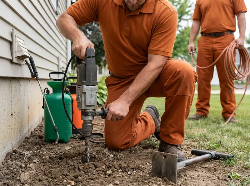 Subterranean Termite Remediation in Palmyra, WI
